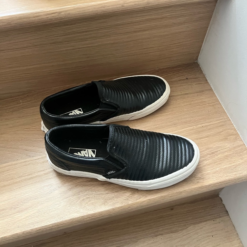 Vans loafers leather